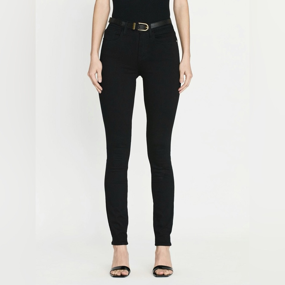 FRAME Le Skinny de Jeanne Black Jeans Size 27